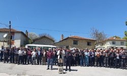 Çakallar köy hayrında eller yağmur için semaya kalktı