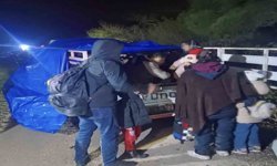 Çanakkale'de 77 kaçak göçmen yakalandı, 2 organizatör tutuklandı