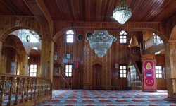 Çantı tekniğiyle inşa edilen çivisiz cami 2 asırdır ayakta