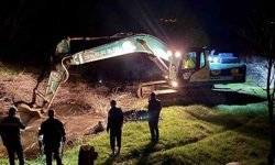 Çardaklı Deresi'nde taşkın kontrol altına alındı