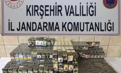 Çiçekdağı'nda kaçak sigara operasyonu