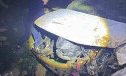 Cizre'de kamyonet şarampole uçtu: 1 ağır yaralı