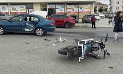 Çorlu'da trafik kazası: 2 yaralı