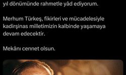 Cumhurbaşkanı Erdoğan, Alparslan Türkeş'i vefatının 29'uncu yıl dönümünde andı