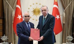 Cumhurbaşkanı Erdoğan, AYM Başkanı Kadir Özkaya'yı kabul etti