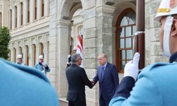 Cumhurbaşkanı Erdoğan, KKTC Cumhurbaşkanı Erhürman ile görüştü