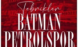 Cumhurbaşkanı Erdoğan'dan Batman Petrolspor'a tebrik mesajı