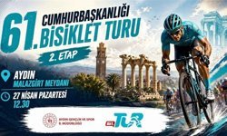 Cumhurbaşkanlığı 61. Türkiye Bisiklet Turu'nun 2. Etabı Aydın'dan başlayacak