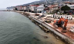 Dalgı kırıcı set Ulaşlı'da deniz taşkınlarına 'dur' diyecek