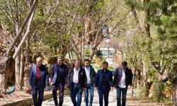 Darende'de Günpınar Şelalesi yaz sezonuna hazırlanıyor