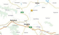 Denizli Güney'de 4.0 büyüklüğünde deprem