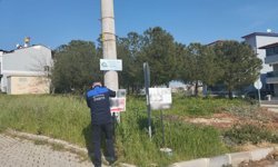 Denizli'de kaçak reklam panoları tek tek kontrol ediliyor