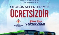 Denizli'de toplu ulaşım 23 Nisan'da ücretsiz olacak