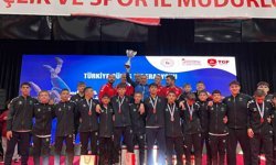 Denizlili güreşçiler Türkiye şampiyonu