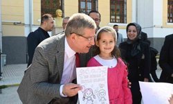 Denizli'nin tarihi mirası Gazi İlkokulu'nda restorasyon tamamlandı