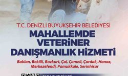 Denizli'nin veteriner danışmanlık hizmeti projesinde yeni dönem başlıyor