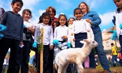 Didim'de fidanlar toprakla buluştu