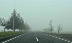 Diyarbakır güne sisle uyandı