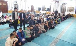 Doğanşehir'de çocuklar camide buluştu