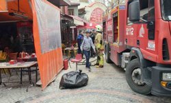 Edirne'de ahşap binada korkutan baca yangını