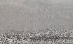 Elazığ'da dolu yağışı etkili oldu