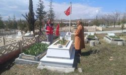 Elazığ'da şehit kabirleri ziyaret edildi