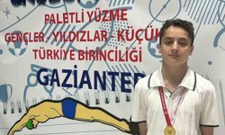 Elazığlı sporcu yüzmede Türkiye şampiyonu oldu