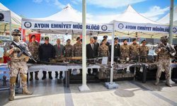 Emniyet teşkilatı Aydın'da gücünü sahada gösterdi
