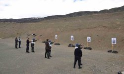 Erzincan'da orman personeline silah kullanımı ve bakımı eğitimi