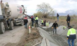 Erzincan'da sulama altyapısı güçleniyor