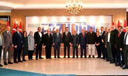 Erzurum Kent Konseyi'nden Vali Aydın Baruş'a ziyaret