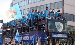 Erzurumspor FK'dan şampiyonluk turu