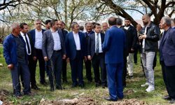 Esenbey'de 45 mahalleye hizmet verecek sağlık ocağında ilk kazma vuruldu