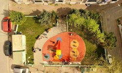 Esenyurt Belediyesi yangında zarar gören parkı yeniledi