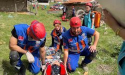 Eskişehir'de 45 personelin katılımıyla UMKE tatbikatı gerçekleştirildi