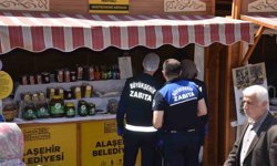 Gastronomi panayırında denetim