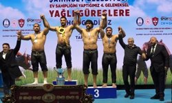 Gaziantep'te altın kemer Mustafa Taş'ın