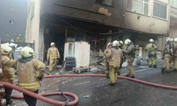 Gaziosmanpaşa'da hurdacıda yangın