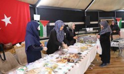 Gazze'ye umut için Oltu'da hayır çarşısı