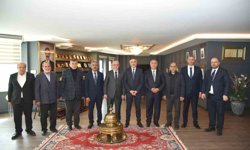 Gıda ve Kontrol Genel Müdürü Dilber, Başkan Dumandağ ile bir araya geldi