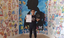 GKV'li Mehmet Aras Çelik Robotik Kodlamada Roma yolcusu