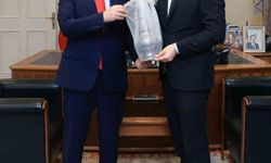 Görev süresi biten Macaristan Büyükelçisinden Vali Akbıyak'a veda ziyareti