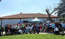 Granfondo Bursa öncesi bisikletliler Nilüfer'de buluştu