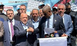 HAK-İŞ'ten Sudan ile dayanışma eylemi