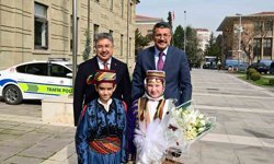 İçişleri Bakan Yardımcısı Çelik'ten Vali Yılmaz'a ziyaret