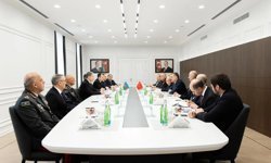 İçişleri Bakanı Çiftçi, Azerbaycanlı mevkidaşı Eyvazov ile bir araya geldi