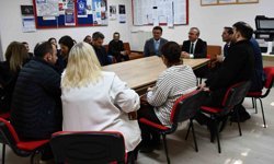 İl Milli Eğitim Müdürü Aydın, öğretmenlerle bir araya geldi