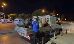 İnciraltı sahilinde denetimler sürüyor