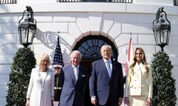 İngiltere Kralı Charles ve eşi Kraliçe Camilla ABD'de