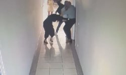 İş adamı kardeşlerin kavgasında çalışan ayağından vuruldu, o anlar kamerada